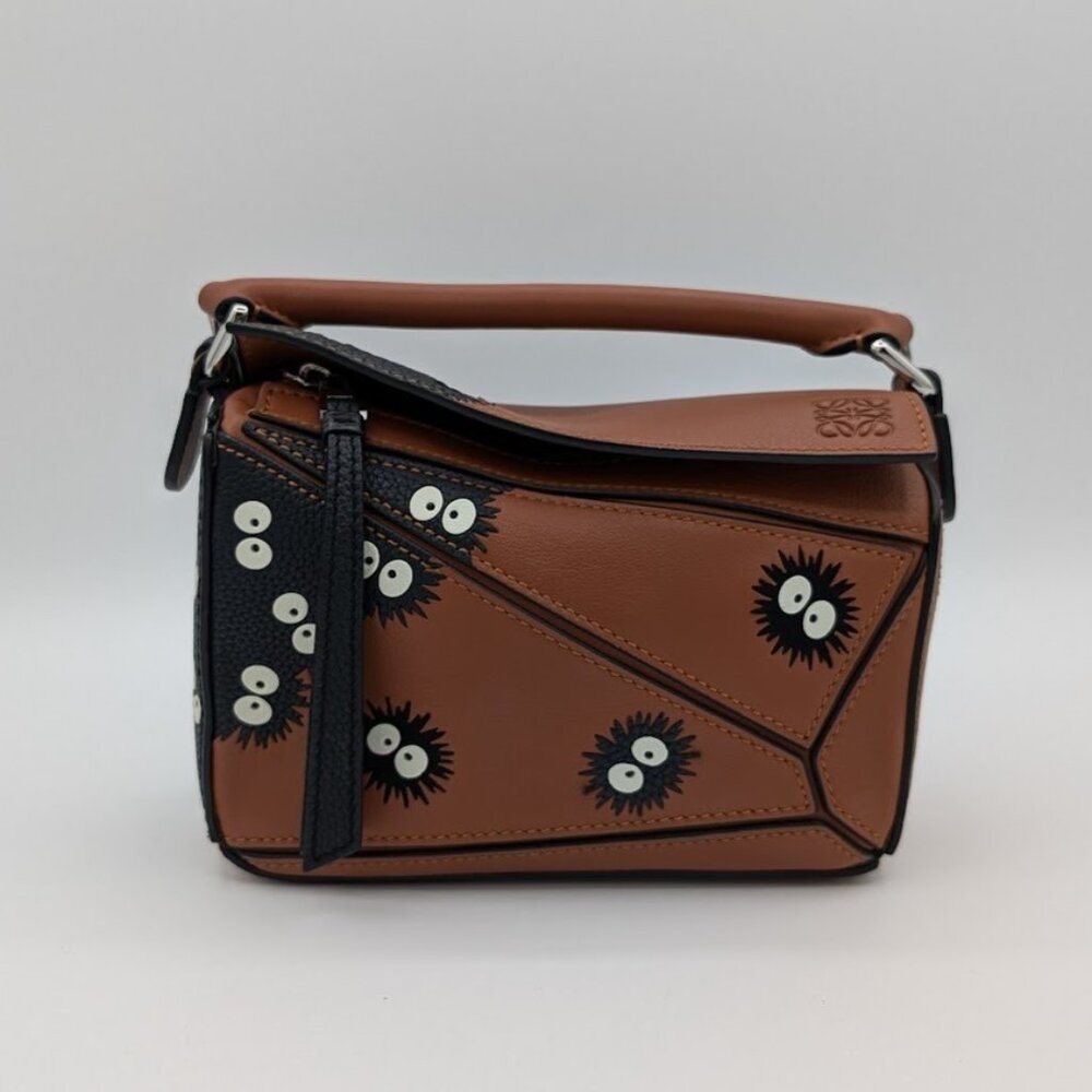 Loewe Studio Ghibli Soot Sprites My Neighbor Totoro Mini Puzzle Bag